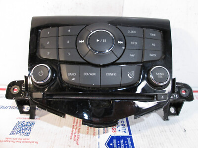   2013 CRUZE CD FACEPLATE PLAYER RADIO AM FM DASH CONSOLE CENTER RECEIVER INFO