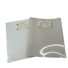 Creative Memories Spargo Ruled and White Ruled Paper 10X12 Refill NEW