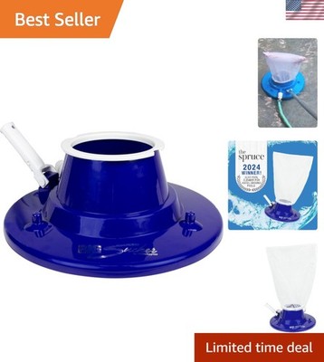 28300 Big Sucker Manual Pool Leaf Vacuum Head - Efficient Water-Powered Cleaning