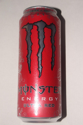 Monster Energy Ultra Red 2016/2018 DE SKU 1215 500ml Leer Alt Sammler Selten