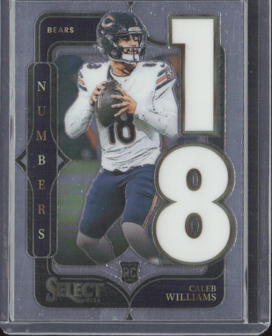 2024 Panini Select - Select Numbers Caleb Williams #19 (RC) Rookie