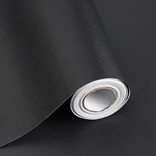 Black Contact Paper Black Peel and Stick Wallpaper Decorative Self Adhesive