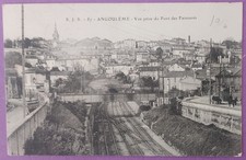 CPA  ANGOULÊME - Vue prise du Pont des Fainéants.