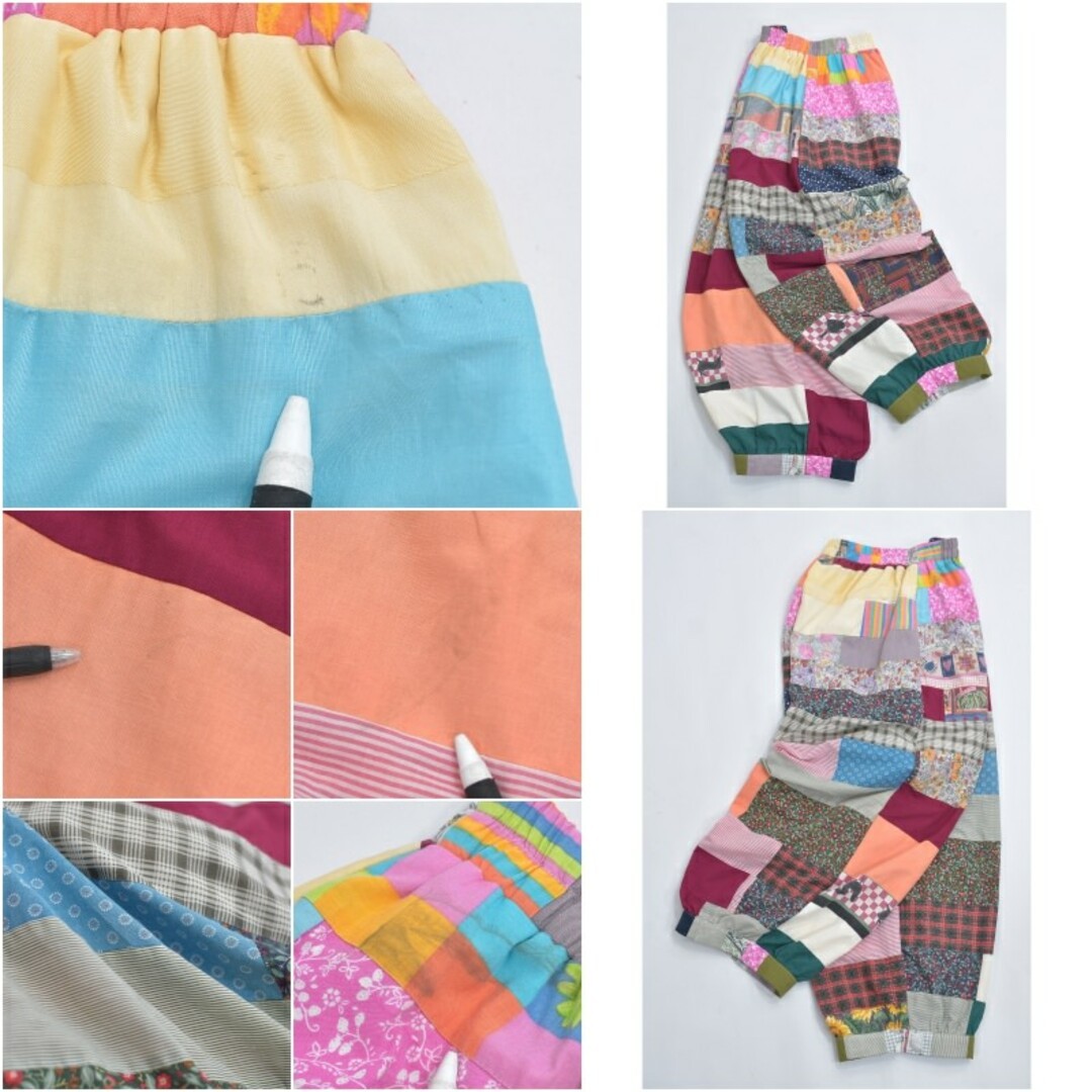 Handmade Textile Patchwork Quilt Top Design Ballo… - image 7