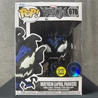 Funko Pop! Marvel Venom 676 Mayhem April Parker Glow Pop in a Box with Protector