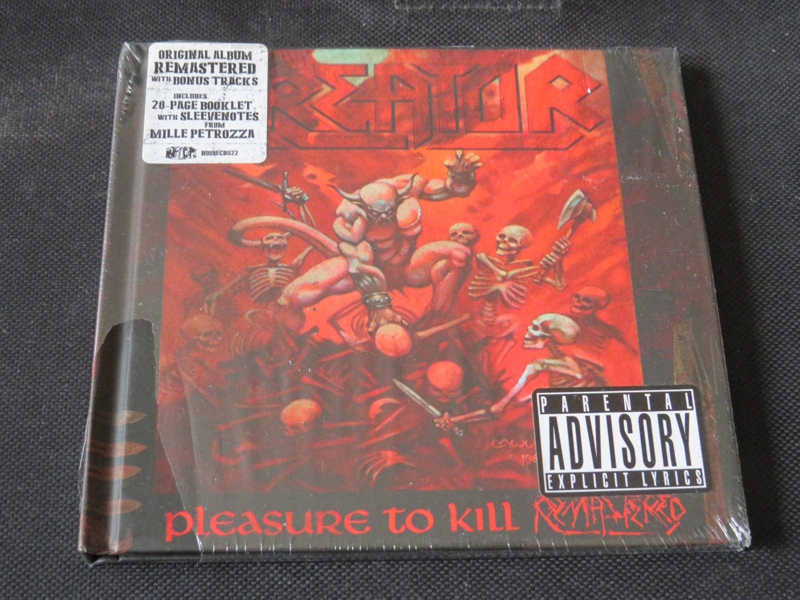 Kreator - Pleasure to Kill (SEALED REMASTERED CD With Bonus Tracks 2017)