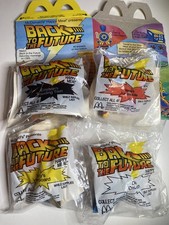 Vintage McDonald s 1992 Back to the Future Happy Meal Toys Set of 4 Meal Box