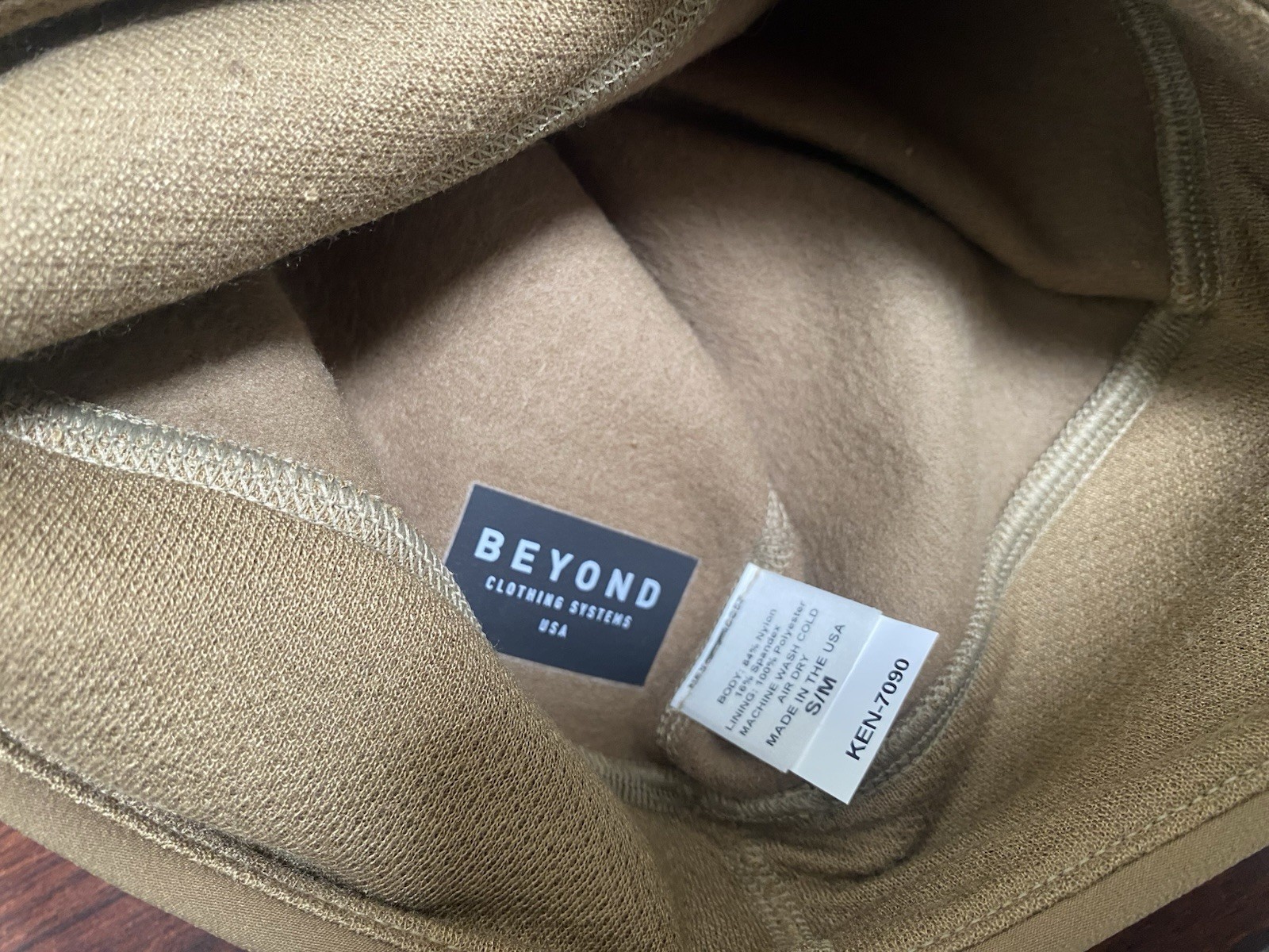 Beyond Clothing Coyote A5 Softshell Beanie Small/Medium Tactical Hat