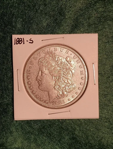 New Listing1881-S San Francisco Morgan Silver Dollar US Coin