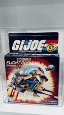 Cobra Flight Pod Trubble Bubble AFA 90 1985 Hasbro GI Joe MISB Unpunched