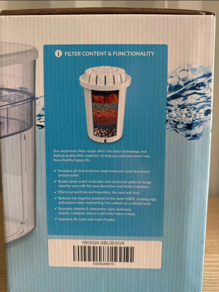 pH Recharge 1F or 3F Alkaline Countertop Dispenser-3.3 Gallons - Image 4 of 4