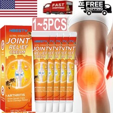 1 5PCS Knee Joint Relief Cream Arthritis Treatment Cream Ointment 20g