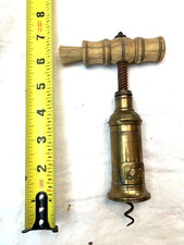 Antique Thomason Cork Screw witth Patent Medallion, c1820