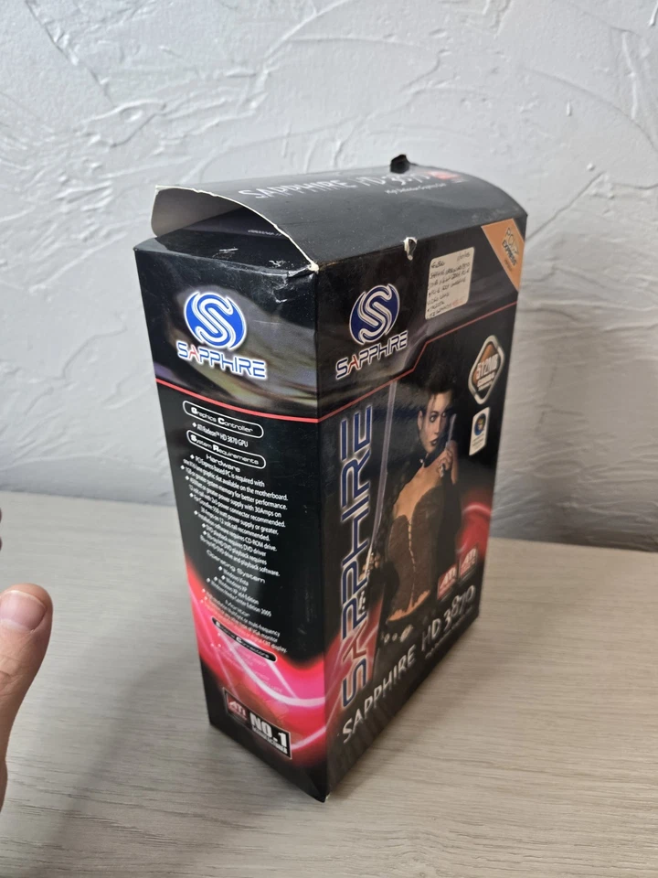 NEW Vintage Sapphire HD 3870 Graphics Card 512MB See Photos - Image 2 of 4