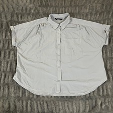 Outdoor Research Womens Astroman Sun Shirt XL TG Gray Nylon Spandex Short Sleeve