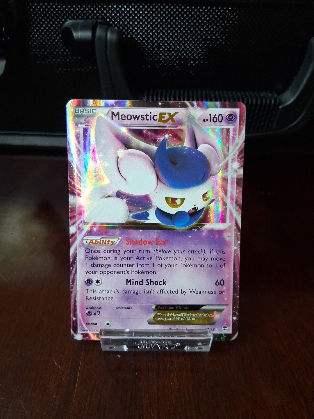 Meowstic EX 37/83 Generations Holo Front - NM Back - LP