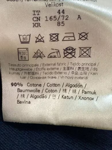 FENDI/Pantalon Snake Embroidery/Sweatpants/Jeans/Size 44/Cotton/Black thumbnail 6