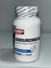 Hammer Nutrition Enduromega Omega-3 180 Softgels New & Sealed 