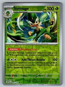 Simisage 005/182 Paradox Rift Reverse Holo Uncommon