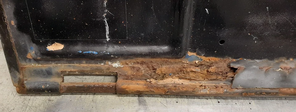 ✅ NEGRO Puerta Trasera Jeep Willys CJ2 CJ3 CJ5 CJ6 AMC ENVÍO GRATUITO Foto 4 de 4