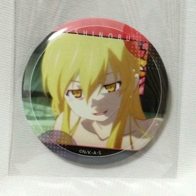 Shinobu Oshino Can Badge   Monogatari Series, Enamel Pin, Opened, No