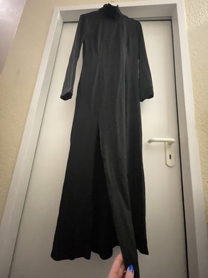 New Black Long Dress Size L