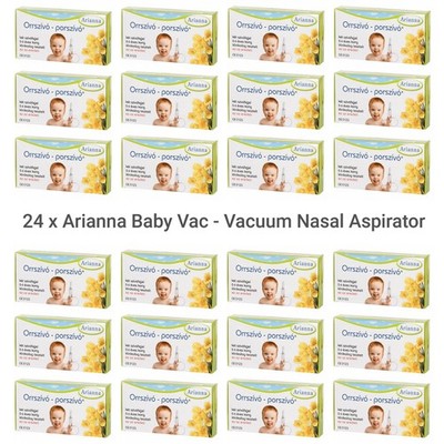 Arianna Baby Vac  Staubsauger Nasensauger für Babys & Kleinkinder x24