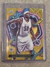2023-24 Topps Cosmic Chrome - Zach Randolph #144 Gold Interstellar Refractor /50