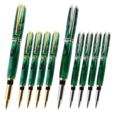 Upgraded Jr Gentleman Pen Kit, Gold & Silver Variety 10 Pack, Legacy Woodturning