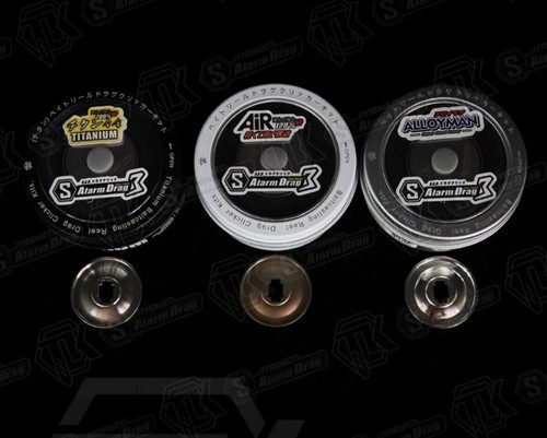 TK AIR NO COLLA Allarme Clicker Trascinatore Alluminio per Shimano 09-25 ALDEBARAN MGL/BFS - Foto 3 di 15