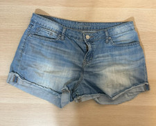 Vintage Calvin Klein Easy Fit Jeans Cut Off Mom Shorts Light Wash Women's Sz 10