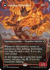 MTG Ashling, Rekindled // Ashling, Rimebound Borderless - Lorwyn Eclipsed #290
