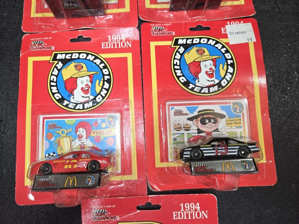 Coches de campeones de carreras McDonald Racing Team edición 5-1994 ¡¡¡Nuevos!!!! Foto 3 de 4