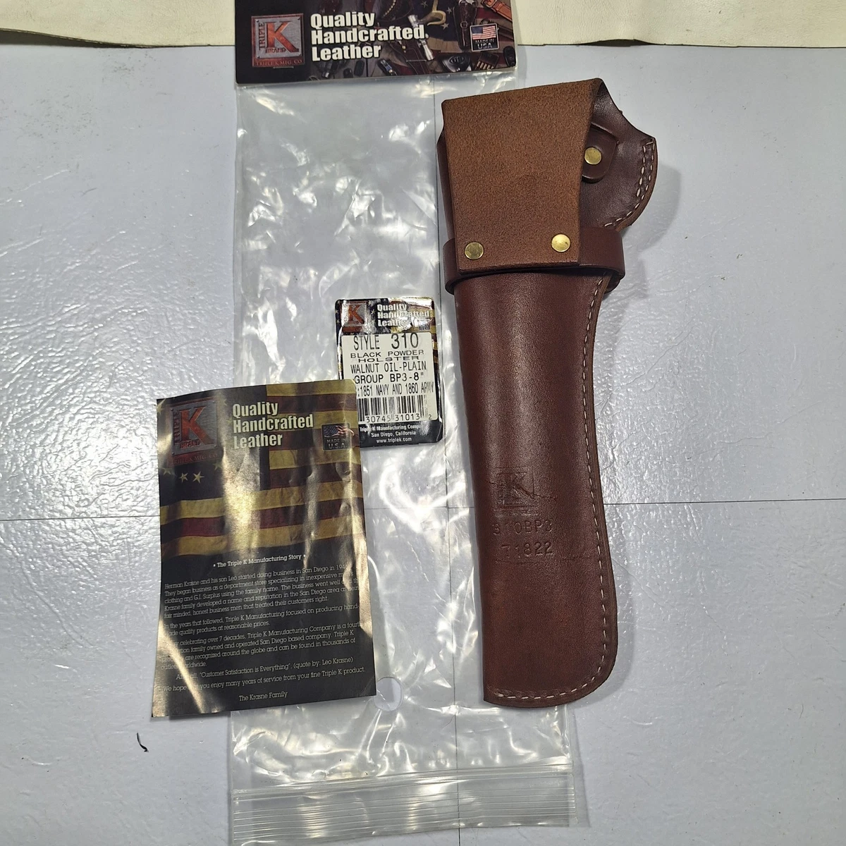 Triple K Leather Left Hunting Gun Holsters for sale | eBay