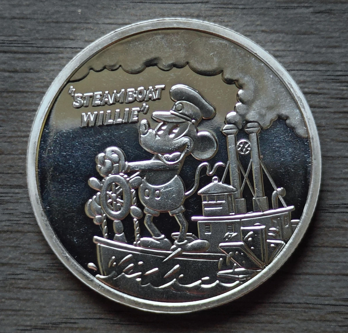 Geocoin Argent 1 Once – South Carolina 2006 – Édition Limitée Non Traçable