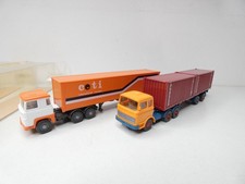 Mercedes mit 2 Cti Container und Scania mit Ceti Container in OVP
