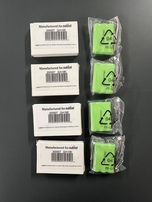 4x Subtel Akku-Pack - 3,6 V - 700 mAh - 2,5 Wh - NEU