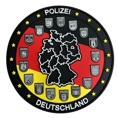 GEARBUDDIES Polizei Deutschland Rubber Patch