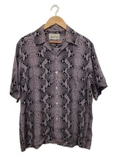 WACKO MARIA Short Sleeve Shirt M Rayon PUP