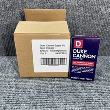 Duke Cannon Naval Diplomacy Big Ass Brick of Soap Mens 10 oz Box Of 6 Bars