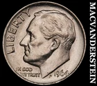 1964 Silver Roosevelt Dime-Scarce Better Date No Reserve #i3912