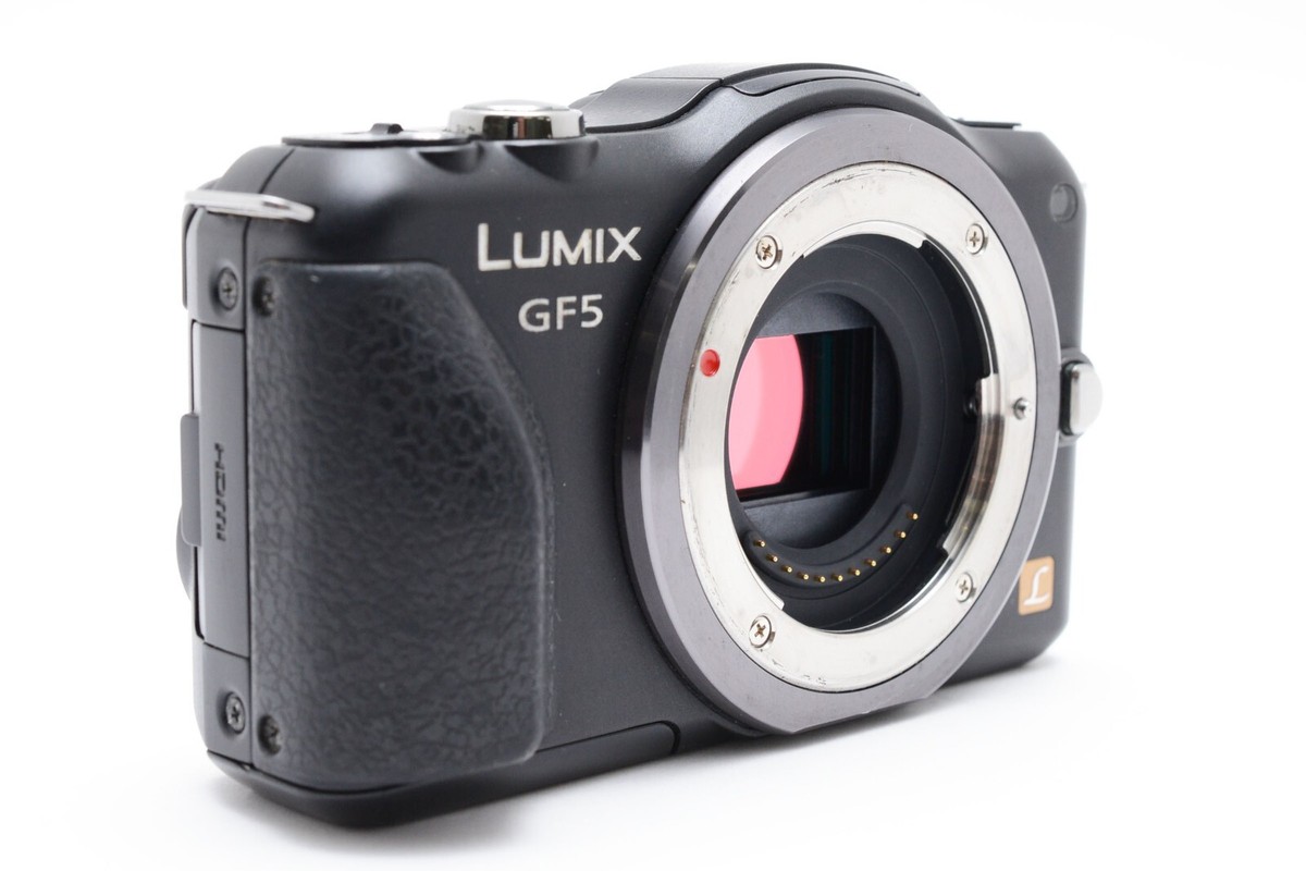 パナソニック　LUMIX GF5 Panasonic LUMIX DMC-GF5 12.1MP Digital Camera - Black (Body