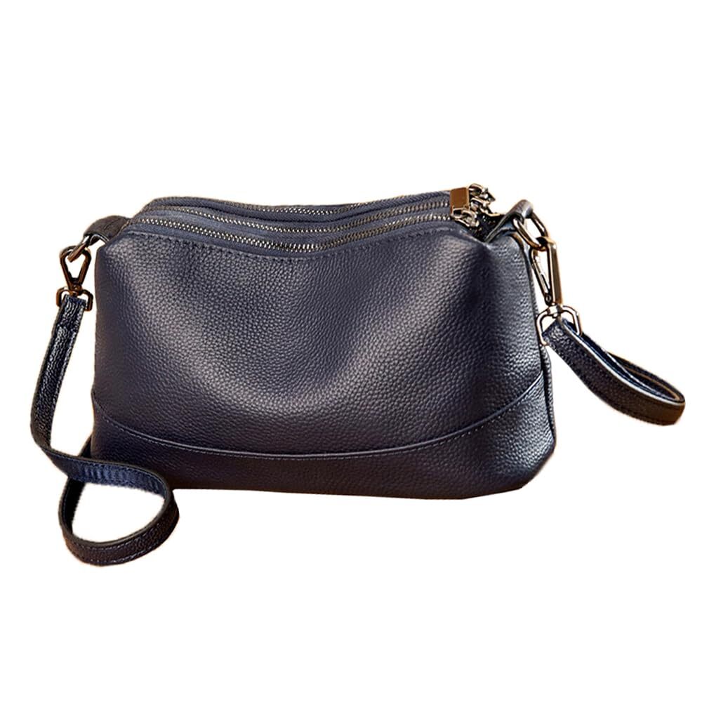 Medium Size 3-layer Shoulder Handbag Trendy Female