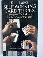 Self Working Card Tricks Book 72 Easy Magic Guide Vintage Illusion Magician