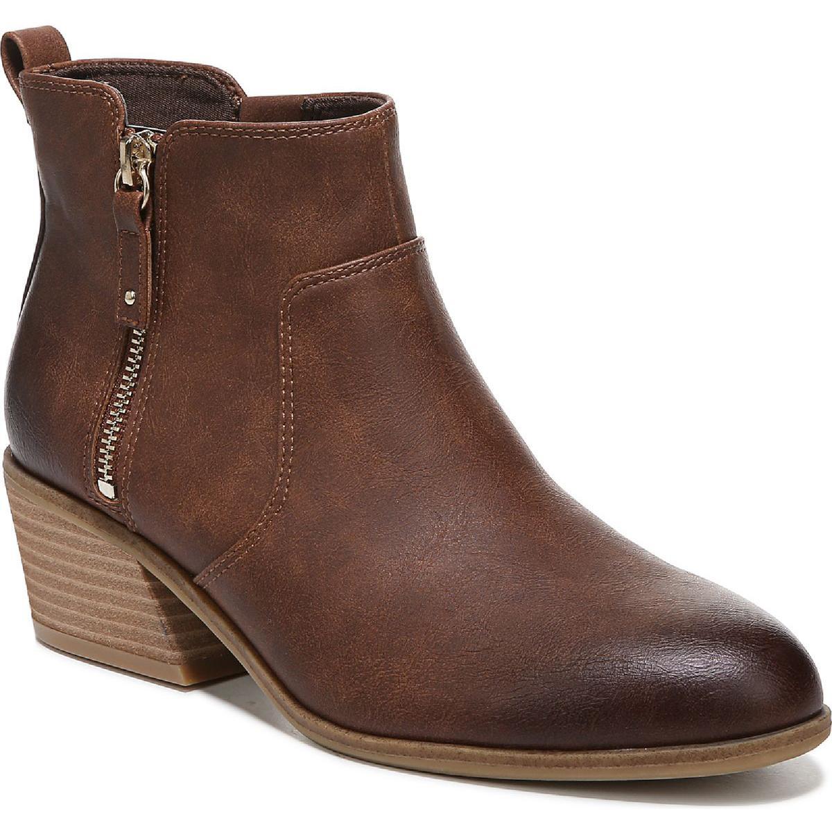Женские ботильоны с мягкой стелькой Dr. Scholls Shoes Lawless коричневого цвета 8.5 8 BHFO 4359