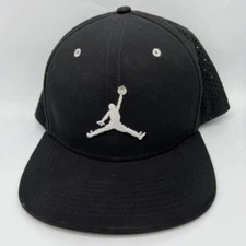 Air Jordan Jumpman Hat Snapback Cap Black Men Chicago Bulls