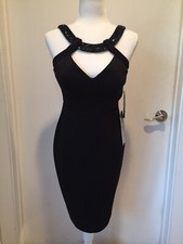 NEW Blu Sage Black Evening Dress Size 4