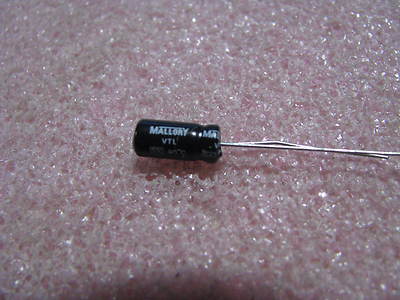 MALLORY CAPACITOR # VTL1S50  NSN: 5910-01-320-0931  50V  1uF