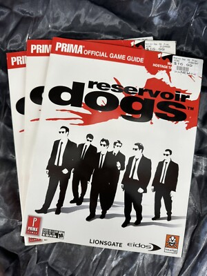 Reservoir Dogs Game Strategy Guide NEW!
