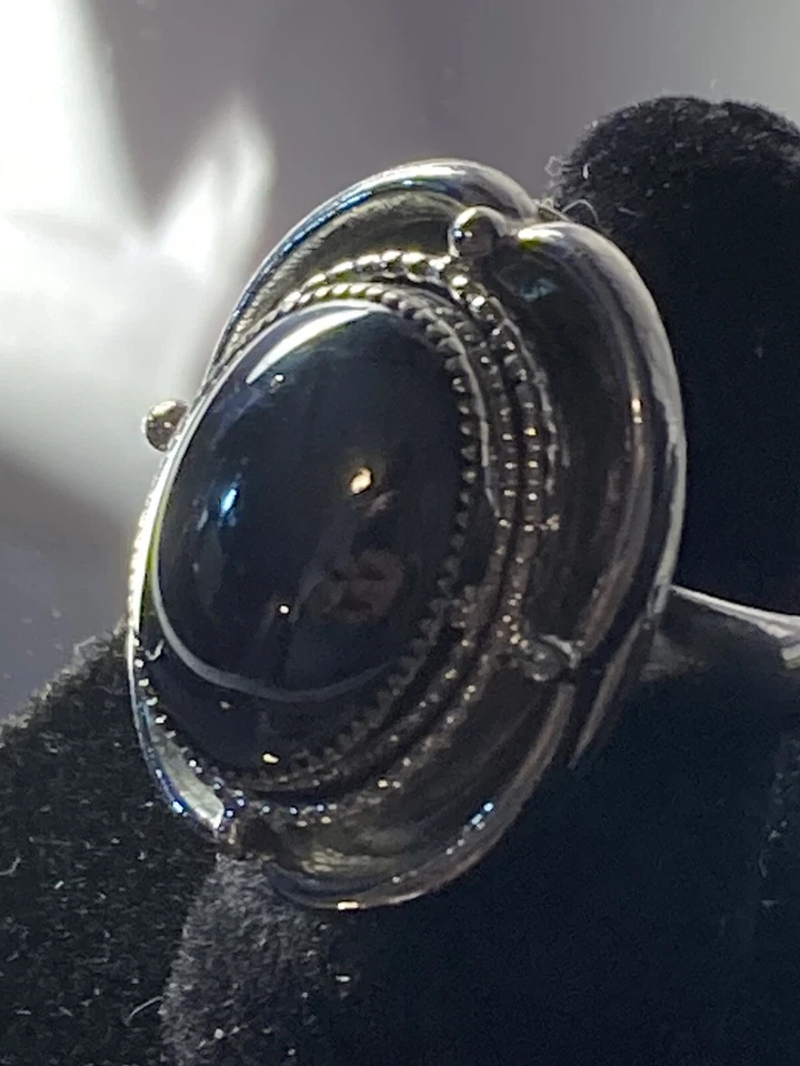 Anillo Whiting y Davis vintage tono plata. Grueso clásico años 50. Talla 6. 1/2 Foto 3 de 4